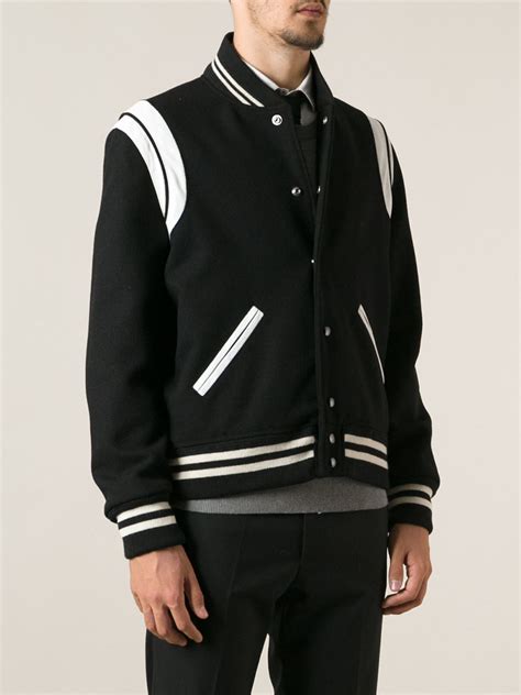 saint laurent teddy jacket replic|yves saint laurent jacket men.